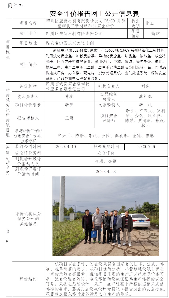 四川巨宏新材料有限责任公司C5 C9 系列精细化工新材料项目安全评价.jpg