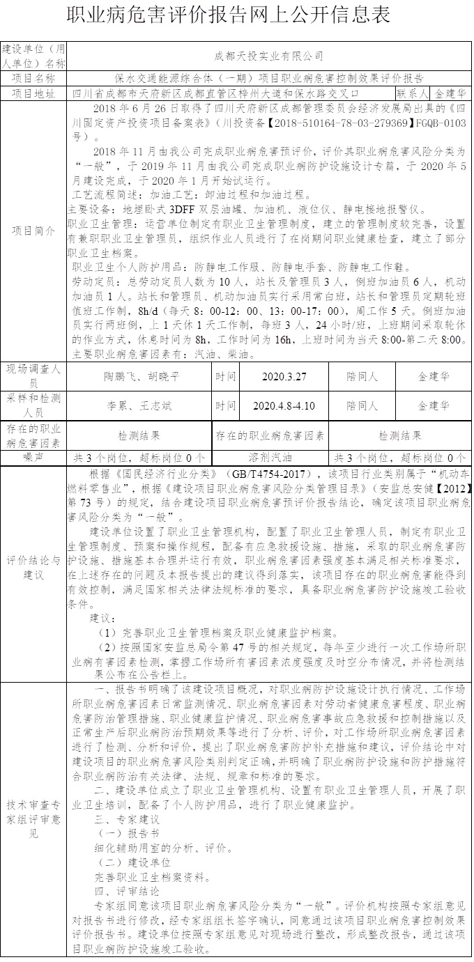 成都天投实业有限公司保水交通能源综合体（一期）项目职业病危害控制效果评价.jpg