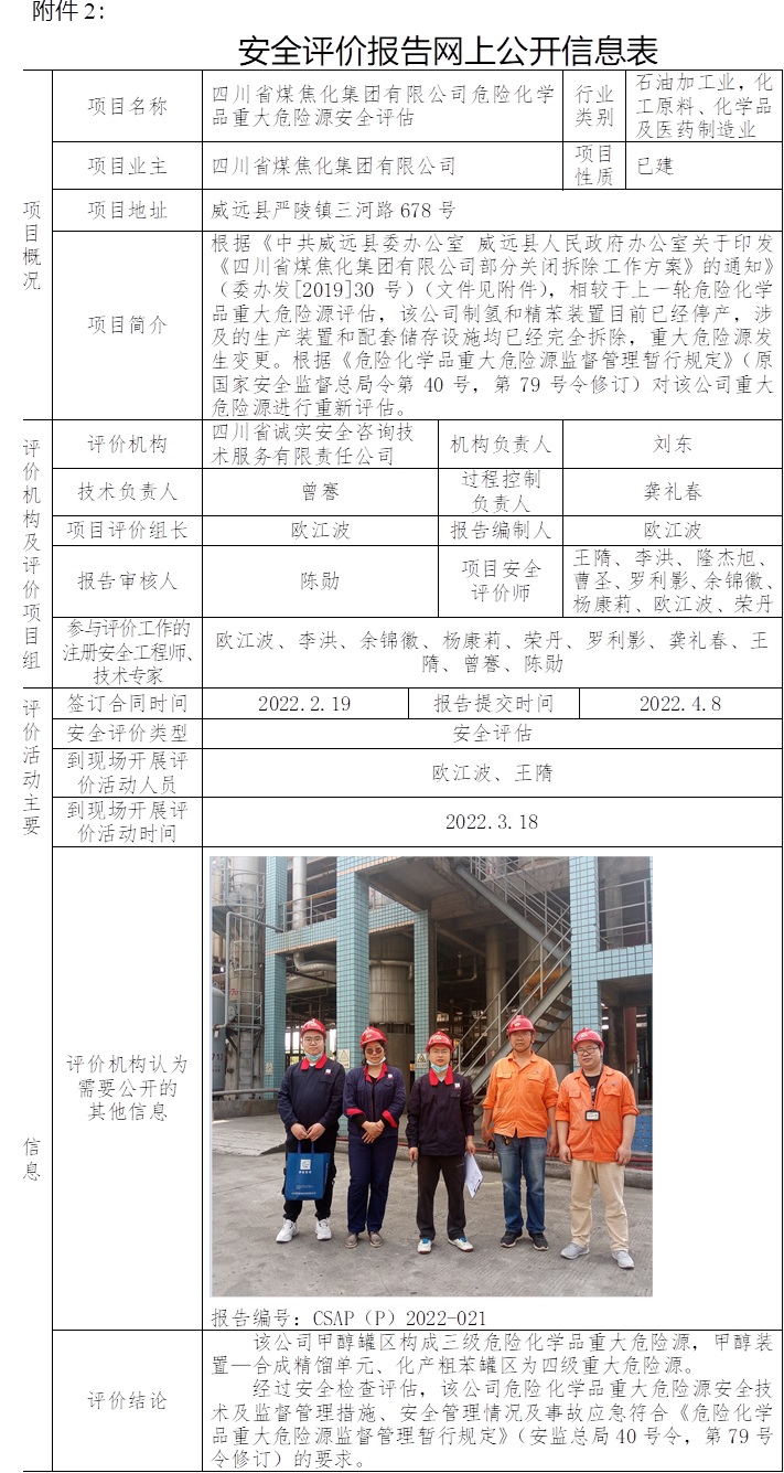四川省煤焦化集团有限公司危险化学品重大危险源安全评估.jpg
