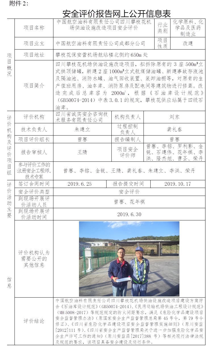 中国航空油料有限责任公司四川攀枝花机场供油设施改造项目安全评价.jpg