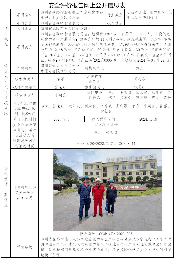 CSAP（X）2023-036 四川省金路树脂有限公司危险化学品生产企业安全现状评价.jpg