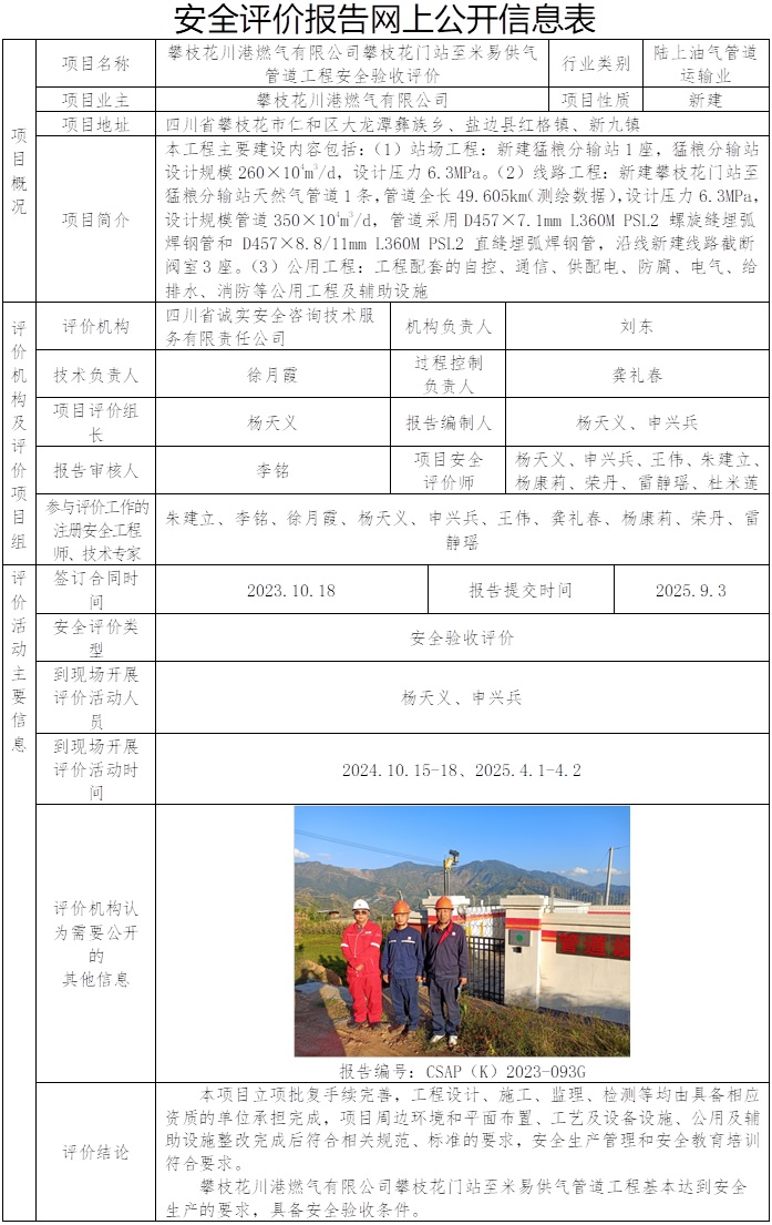 CSAP（K）2023-093G-攀枝花川港燃气有限公司攀枝花门站至米易供气管道工程安全验收评价.jpg